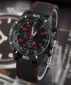 Мъжки спортен часовник Код: 116 - Модел 1 - Червен