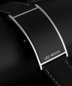 Мъжки дигитален часовник с LED подсветка