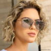 Дамски слънчеви очила UV400 защита с преливащ се цвят