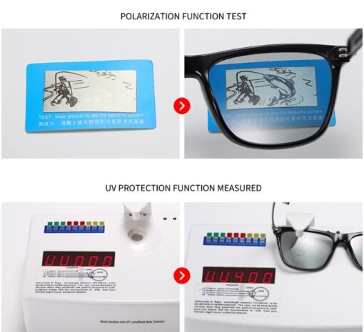 Мъжки поляризирани слънчеви очила със УВ защита