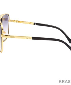 Мъжки слънчеви очила със златиста рамка