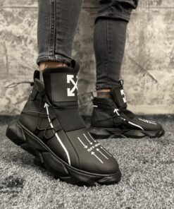 Мъжки черни обувки X Off White
